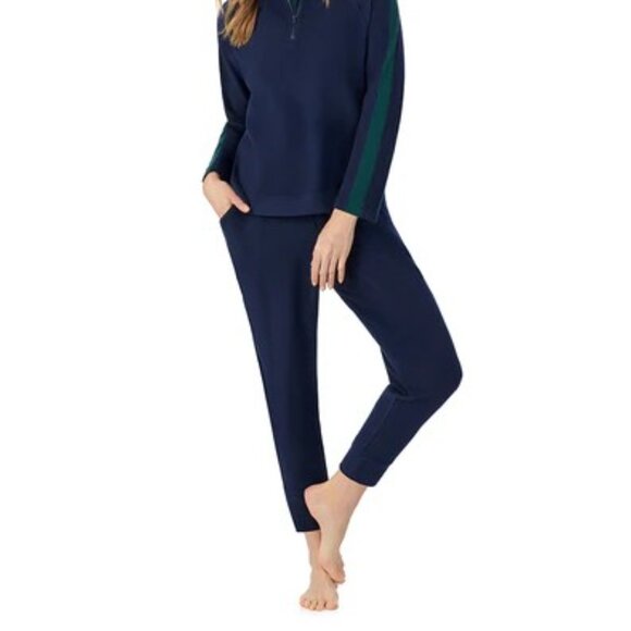 #1496 Cuddl Duds x Jennifer Lake Fleecewear with Stretch Cropped Jogger - Picture 4 of 4